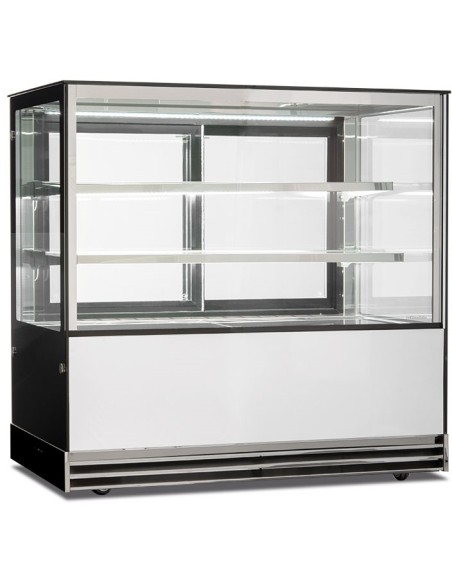 Vetrina Pasticceria Ventilata 4 Lati Vetro - 555 Lt - DELUXE122PSV