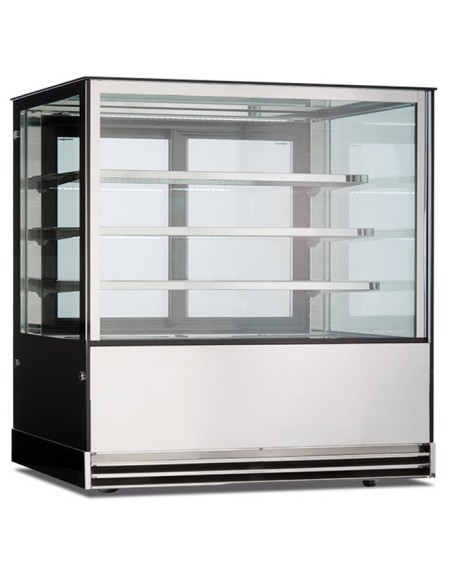Vetrina Pasticceria Ventilata  Vetro - Temp: +2/+10° C - DELUXE123PSV