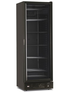 Congelatore Verticale Nero da 361 Lt Porta Vetro - FR372VST Black