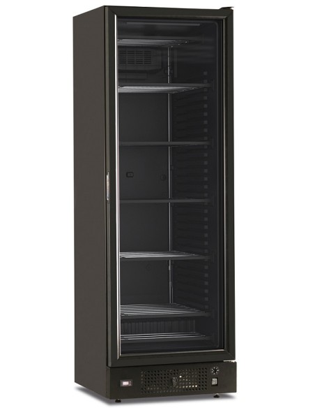 Congelatore Verticale Nero da 361 Lt Porta Vetro - FR372VST Black