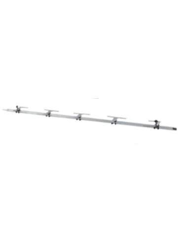 Asta Inox 96 cm con forchette 3 Qnt per Girarrosti ELBA18P