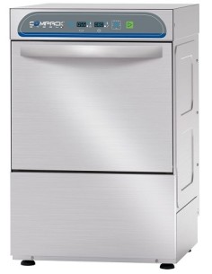 Lavabicchieri PL29E Pannello Elettronico Addolcitore Automatico Cesto 40x40