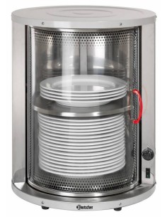 Armadio Scaldapiatti da Banco per 40 Piatti Diametro 32 cm - SCP40