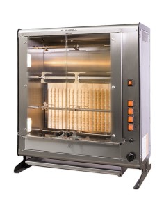 Girarrosto 16 Polli 4 Aste da 760 mm Dimensione 921x391x818h mm