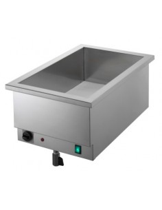 Vasca Bagnomaria da Incasso per Contenitori GN 1/1 Altezza 150 mm