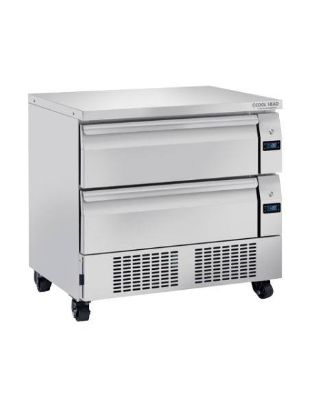 Cassettiera Refrigerata Doppia Temperatura 2 Cassetti per 4 GN1/1