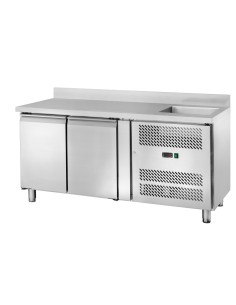Banco Refrigerato Ventilato GN con Lavello a Destra - AK2202TNL