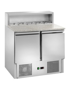 Saladette Refrigerata per Pizzeria 2 Porte per 5 GN 1 / 6 - AK940P