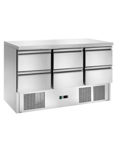 Saladette Refrigerata Statica 6 Cassetti - AK9436D