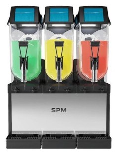 Granitore Meccanico Nero 3 Vasche Coibentate 11 Lt - IPRO3Meccanica