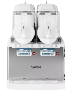 Macchina per Gelato Soft Frozen Yogurt e Granite 2x5Lt Colore Bianco