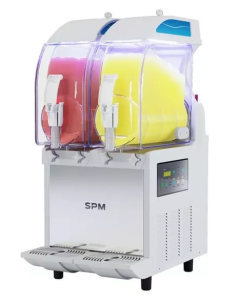 Granitore Doppio Bianco Pannello Elettronico Vasca Coibentata 2x11Lt IPRO2Elettronica