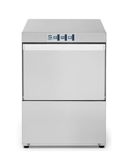 Lavabicchieri 2 Cicli Cesto Quadrato 40x40 Altezza Utile 240 mm