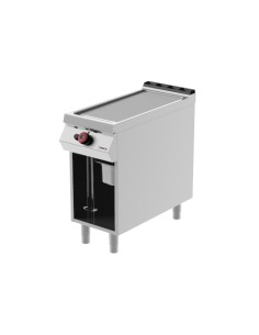 Fry Top a Gas su Mobile con Vano a Giorno 400x900x900h - FTG91MA