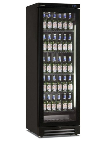 Frigorifero Verticale Bevande ICOOL402GSZBLK Statico Nero 360Lt