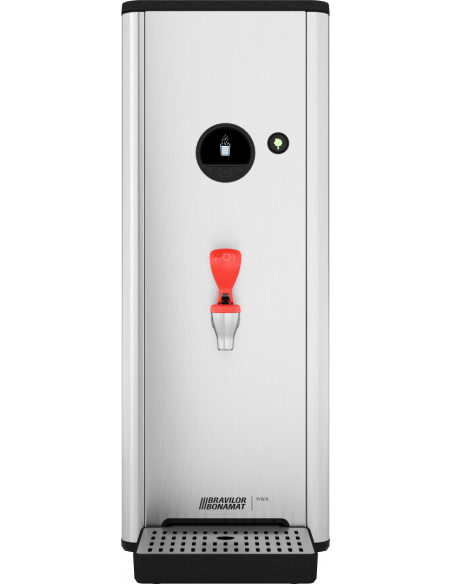 Dispenser di Acqua Calda Caldaia 20 Lt  Acciaio Inox - HWA21