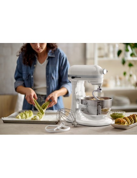 Impastatrice Planetaria KitchenAid Heavy Duty Bianca Ciotola 5, 2 Lt
