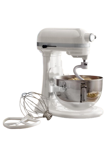 Impastatrice Planetaria KitchenAid Heavy Duty Bianca Ciotola 5, 2 Lt