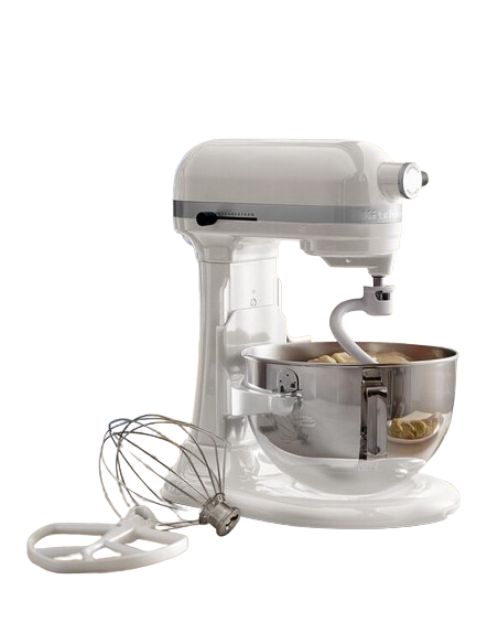 Impastatrice Planetaria KitchenAid Heavy Duty Bianca Ciotola 5, 2 Lt