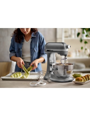 Planetaria KitchenAid Heavy Duty Argento Ciotola 5, 2  Lt - 5KSM55SXXECU
