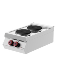 Piano Cottura Elettrico 2 Piastre Tonde Serie Top Linea 700 - PE071T0