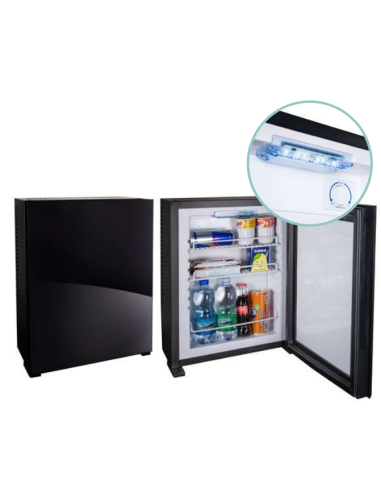 Minibar Nero a Parete per Hotel Super Silenzioso - EF12