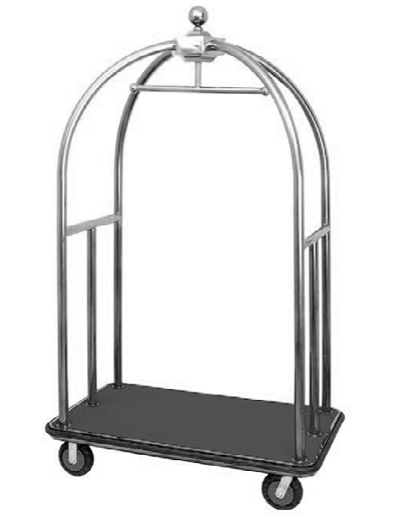 Carrello Porta Bagagli Hotel | Robusto, Elegante e Facile da Usare