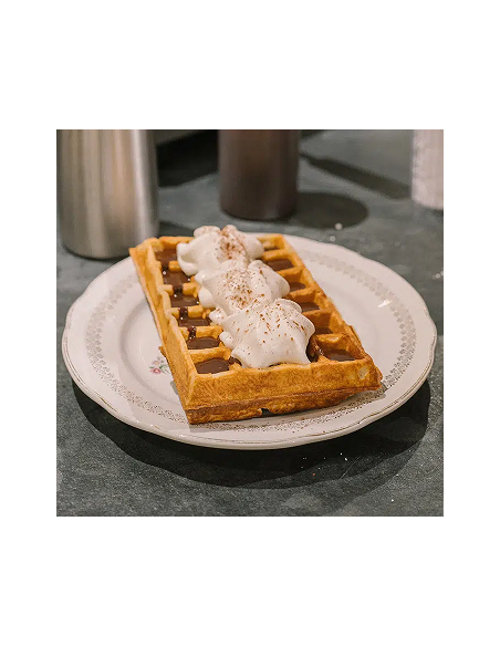 Piastra per Waffle Rettangolari Tipo Bruxelles - WECABC