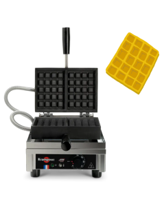 Piastra per Waffle Lieges Dimensione 148x107x32 mm - WECAFC