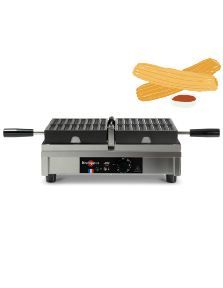 Piastra Cottura Churros Produzione 16 Churros - WECAVA