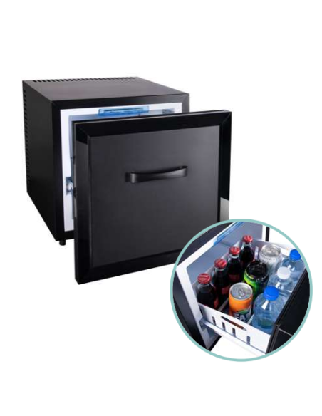 Minibar Hotel a Cassetto Super Silenzioso 21 Lt - ED45#