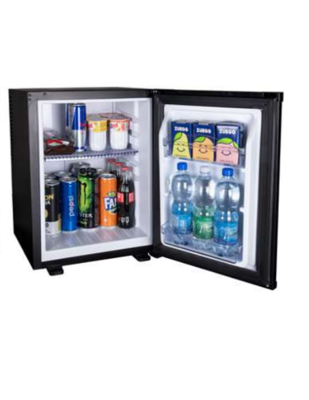 Minibar Hotel Nero Porta Pannellata Super Silenzioso 30 Lt - E30N