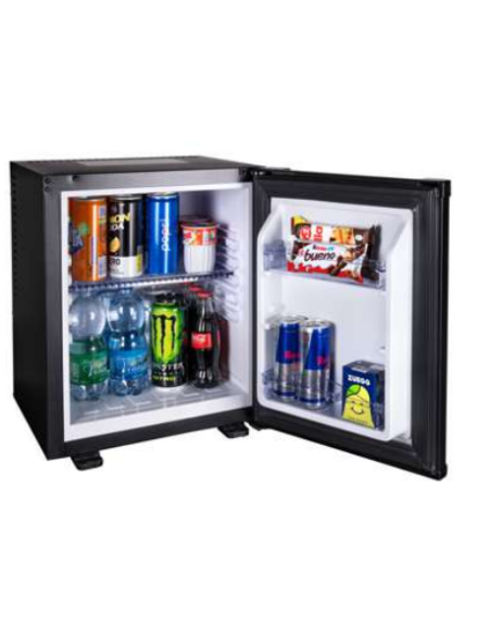 Minibar Hotel Nero Porta Pannellata Super Silenzioso 28 Lt - E28