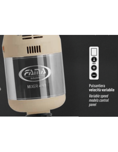 Frullatore ad Immersione  Variatore Mescolatore a Scelta - FM450VV
