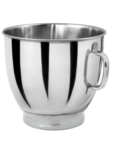 Vasca Inox AISI304 per Planetaria Amitek Modello AP5 Capacità 5 Lt