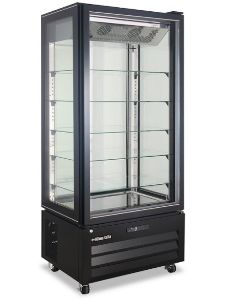 Freezer Pasticceria Verticale 4 Lati Vetro - VICTORIA85NFNBKL