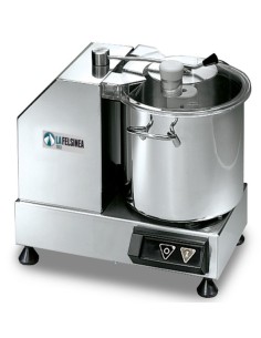 Cutter Cucina con Variatore Velocità Capacità 5, 3 Lt - C6VV