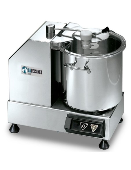 Cutter Cucina con Variatore Velocità Capacità 5, 3 Lt - CA6VV