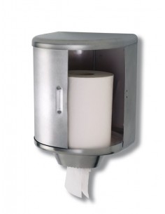 Dispenser Carta Mani Rotolo Industriale Inox Satinato - DT0303CS