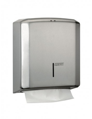 Dispenser Salviette Carta Piegate - 400-600 Pz - Inox Satinato - DT2106CS