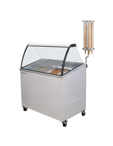 Banco Gelato Orizzontale per 3 Vaschette da 5/7/9 Lt- PRIMERA3