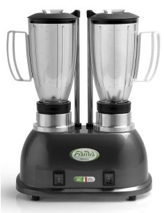Frullatore Doppio Bicchiere 1, 5 Lt in Policarbonato 2 Velocità - MT1D