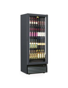 Vetrina Frigo per Vino Nera 3 Ripiani Vetro - CAVE3701TV