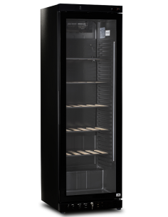 Frigorifero per Vino Nero 5 Griglie in Legno - CW400.3E