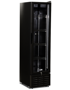 Frigorifero Verticale Bevande Nero Capacità 250 Lt - FV200.3SBLACK