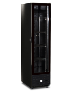 Frigorifero Bevande Verticale Nero 313Lt Dimensione 444x699x1848h mm