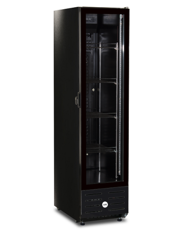 Frigorifero Bevande Verticale Nero 313Lt Dimensione 444x699x1848h mm