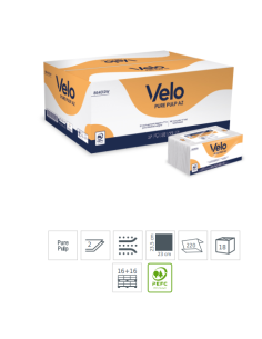 Salviette Asciugamani AZ pure pulp Colore Bianco - 3960 pz