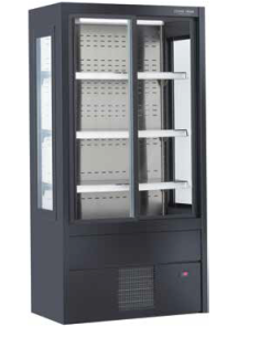 Frigorifero Murale Nero Porte Scorrevoli Capacità 357 lt - WMP100S