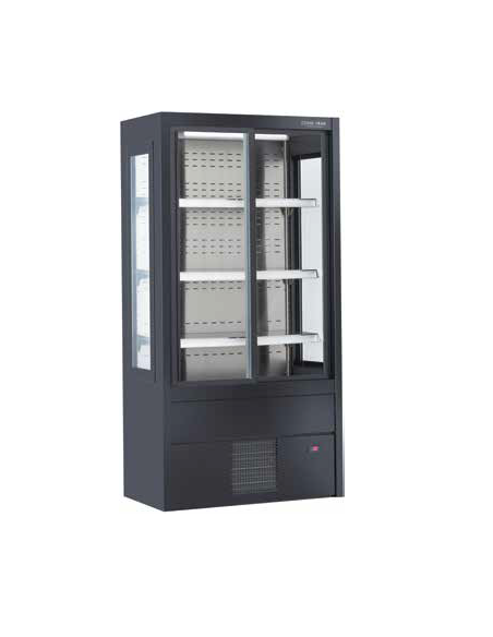 Frigorifero Murale Nero Porte Scorrevoli Capacità 357 lt - WMP100S